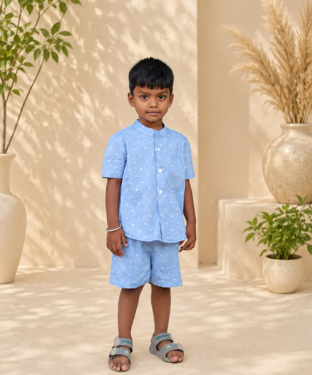 Sky Dot Co-ord Set – My Palm | JV Natural Foods and Herbs